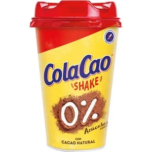 Batido de Leche y Cacao Natural 0% Azucarés Añadidos y Materia Grasa sin Gluten Colacao Shake