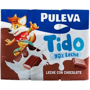 Batido Tido Chocolate 90% de Leche sin Gluten Pack 6 Puleva