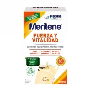 Batido Vainilla Fuerza y Vitalidad Meritene sin Gluten 15 Sobres