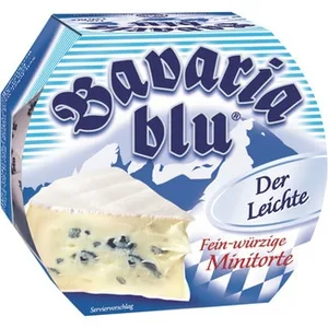 Bavaria Blu Queso Alemán Azul de Vaca Elaborado con Leche Pasteurizada Bergader