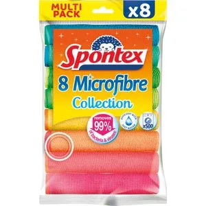 Bayeta Microfibra Collection 8 u
