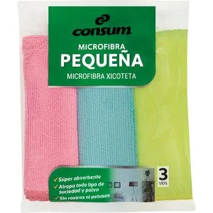 Bayeta Microfibra Pequeña 3 u