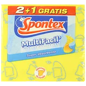 Bayeta Multifacil Spontex Unics 2+1