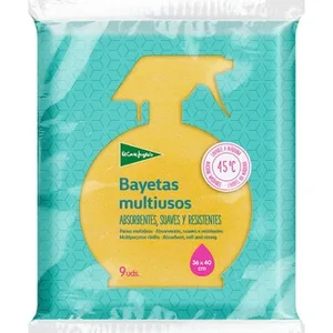 Bayeta Multiusos Absorbentes Suaves y Resistentes 36x40 Cm el Corte Ingles