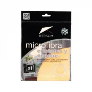 Bayeta para Cristales y Espejos de Microfibra 38x40 Cm Kerkom
