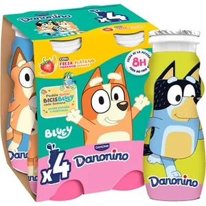 Petit Sabor Fresa y Plátano Danone Danonino Pack de 6 Unidades de 50 G.