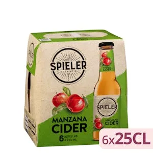 Bebida Cider con Gas Spieler Sabor a Manzana 1.5 L