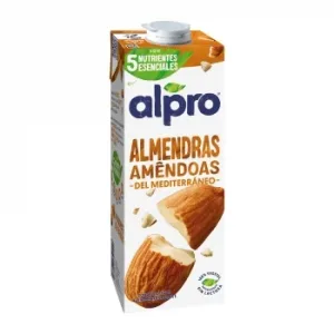 Bebida de Almendras Alpro sin Gluten y sin Lactosa Brik 1 L.