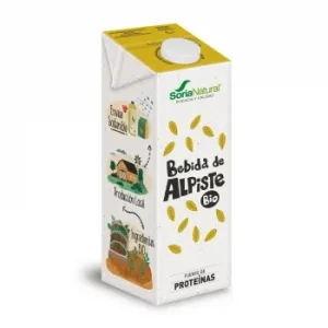 Bebida de Alpiste Ecológica Soria Natural sin Gluten y sin Lactosa Brik 1 L.