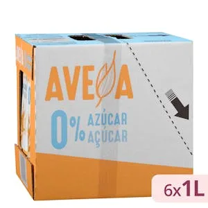 Bebida de Avena Hacendado 0% Azúcar 6 L