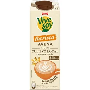Bebida de Avena Barista 100% Cultivo Local sin Gluten  Vivesoy 1 L