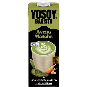 Bebida de Avena Barista con Té Matcha 1 L