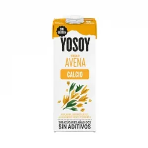 Bebida de Avena Calcio sin Azúcar Añadido Yosoy sin Gluten Brik 1 L.
