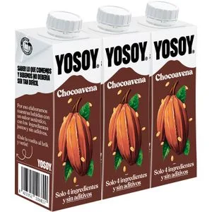 Bebida de Avena Chocolate Minibrick 3 X 250 Ml