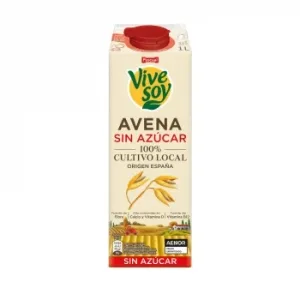 Bebida de Avena Plus sin Azúcar Vivesoy 1 L.