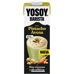 Bebida de Avena Sabor a Pistacho sin Gluten Yosoy Barista