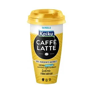 Kaiku Bebida de Café Arábica de Guatemala con un Toque de Vainilla Exótica Caffe Latte 230 Ml.