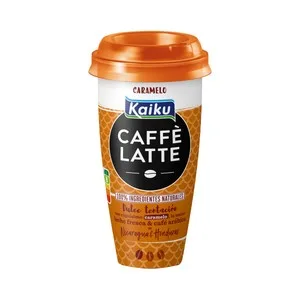 Kaiku Bebida de Café Arábica de Nicaragua y Honduras con Caramelo Caffé Latte 230 Ml.