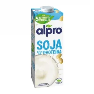 Bebida de Soja Alpro sin Gluten y sin Lactosa Brik 1 L.