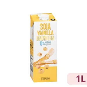 Bebida de Soja Sabor Vainilla Hacendado 0% Azúcar 1 L