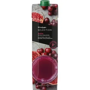 Bebida de Zumo Antiox Uva Roja, Cereza, Granada a Partir de Concentrado sin Azúcar Añadido el Corte Ingles Selection