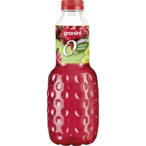 Bebida de Zumo de Arándano Rojo y Uva 0% Azúcares Añadidos Antiox  Granini 1 L