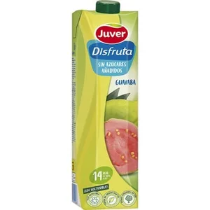 Bebida de Zumo de Guayaba a Partir de Concentrado sin Azúcares Añadidos  Juver Disfruta 1 L