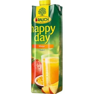 Bebida de Zumo de Mango y Maracuya a Partir de Concentrado con Vitamina C Rauch Happy DAY