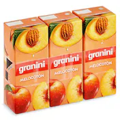 Bebida de Zumo de Melocotón Granini Pack 3 X 200 Ml