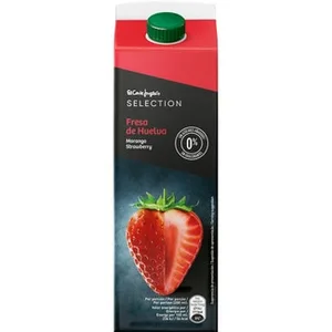 Bebida de Zumo Exprimido de Fresa de Huelva 0% Azúcares Añadidos  el Corte Ingles Selection 1 L