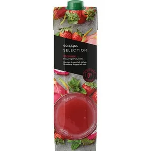 Bebida de Zumo Pleasure de Fresa, Fruta del Dragón y Menta el Corte Ingles Selection