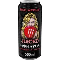 Bebida Energética Bad Apple Monster, Lata 50 Cl