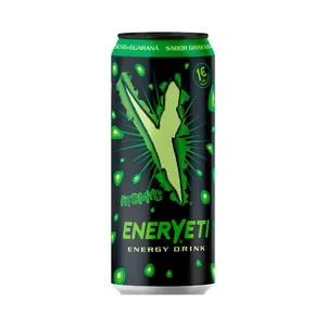 Eneryeti Bebida Energética Sabor Ginseng + Guaraná Atomic Lata de 50 L. 500 ML