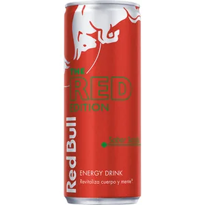 Bebida Energética Sabor Sandía con Cafeína, Taurina y Vitamina B The Red Edition RED Bull 25 CL