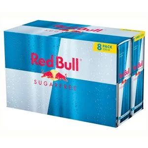 RED Bull Bebida Energética Sugar Free Pack 8 X 250 Ml. 2000 ML