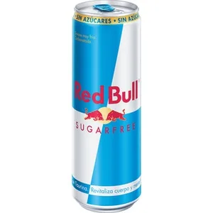 Bebida Energética Sugar Free con Cafeína, Taurina, Vitamina B y Agua de los Alpes  RED Bull 47.3 CL