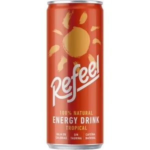 Bebida Energética Tropical 100 % Natural Refeel