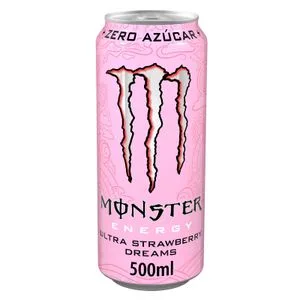 Bebida Energética Zero Strawerry Lata 0,5 L