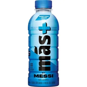 + Bebida Isotónica By Messi sin Cafeína con Sabor a Frutas del Bosque  MAS 50 CL