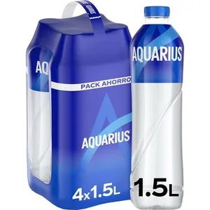 Bebida Isotónica Sabor Limón Pack 4 Aquarius