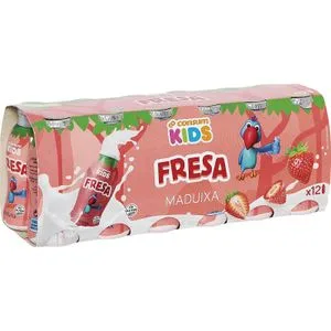 Bebida Láctea con Fresa 12 X 100 Gr