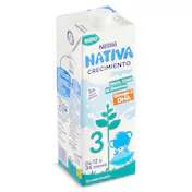 Bebida Láctea Crecimiento Original +12 Meses Nativa 1 L