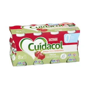 Bebida Láctea de Fresa Cuidacol 0% Azúcares Añadidos 0.8 KG