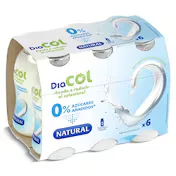 Bebida Láctea Natural 0% Azúcares Añadidos Diacol Pack 6 X 100 G