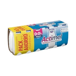 Bebida Láctea Natural Actimel 0% MG 0% Azúcares Añadidos 1.2 KG