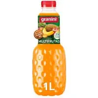 Bebida Multifrutas con 11 Vitaminas Granini, Botella 1 Litro