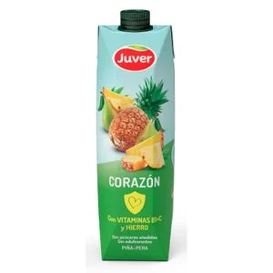 Bebida Piña y Pera Corazón 1 L