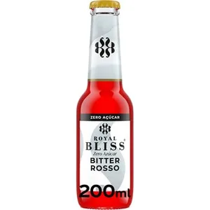 Bebida Refrescante Amarga Bitter Rosso Zero Azúcar (envase de Vidrio) Royal Bliss