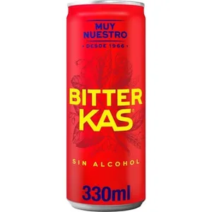 Bebida Refrescante Amarga de Extractos de Plantas con Azúcar y Edulcorante  Bitter KAS 33 CL