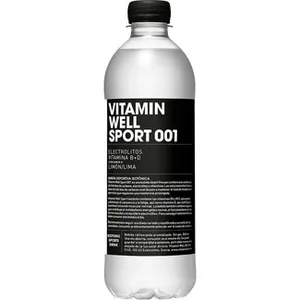 Bebida Refrescante con Vitaminas y Minerales Sport 001 Sabor Limón Lima Vitamin Well